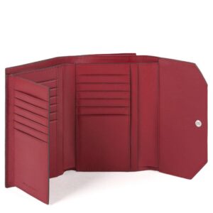 Slim Tri-Fold Ladies Wallet with Card Holder
