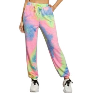 Tie-Dye Printed Casual Jogger Pants