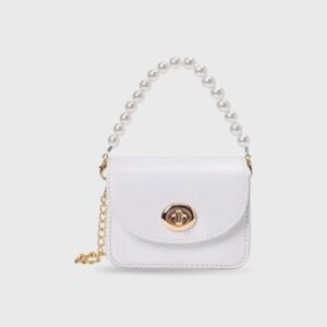 Korean Pearl Strap Mini Sling Purse