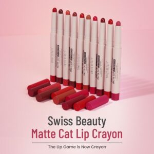 Swiss Beauty Soft Matte Lip Crayon