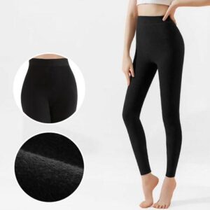 Seamless Fleece-Lined Winter Leggings