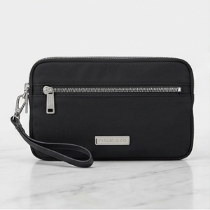 Casual Zipper Travel Wristlet Clutch