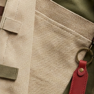 Dual Shade Reversible Utility Shopping Tote