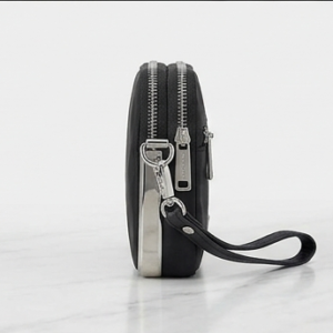 Casual Zipper Travel Wristlet Clutch