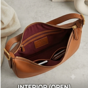 Half-Moon Hobo Shoulder Bag