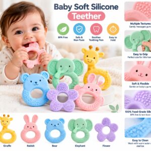 Baby Soft Silicone Teether