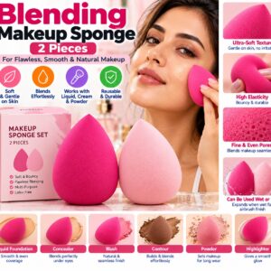 Blending Makeup Sponge - 2 Pieces
