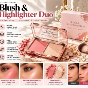 Blush and Highlighter Duo