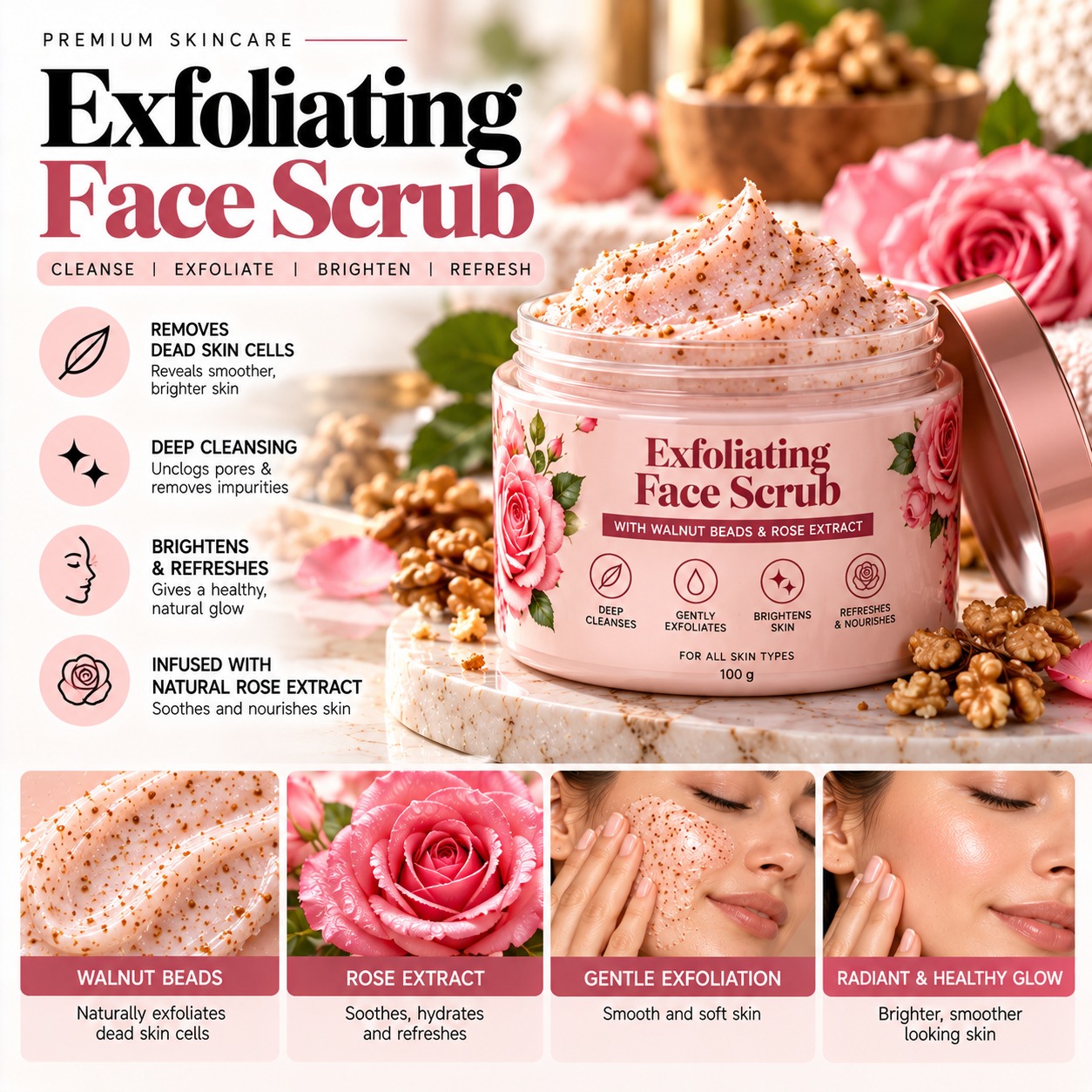 Exfoliating Face Scrub