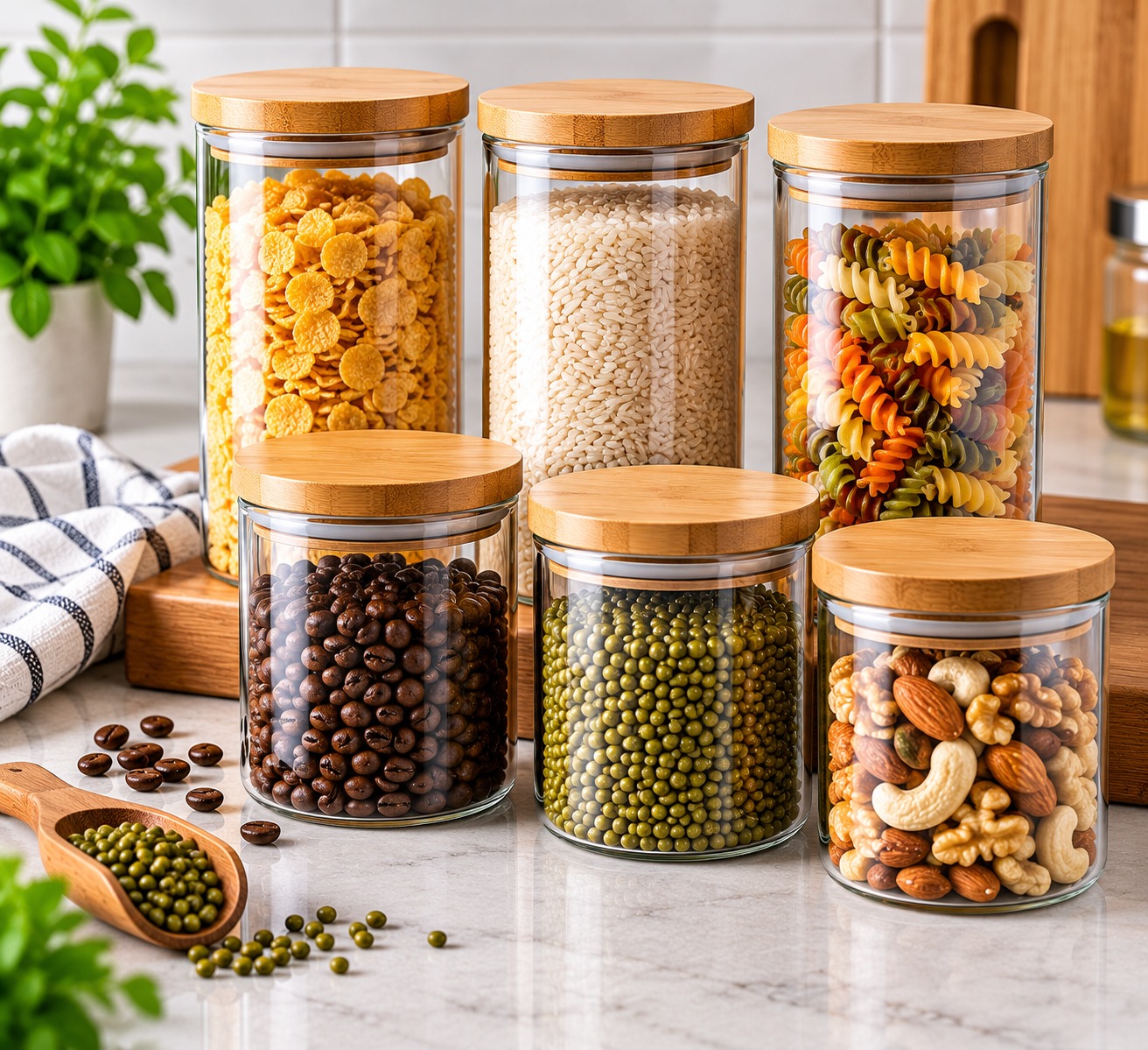 Kitchen Storage Jar Set