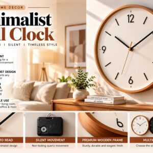 Minimalist Wall Clock